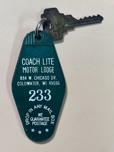 Chester Motel (Econolodge) - Room Key (newer photo)
